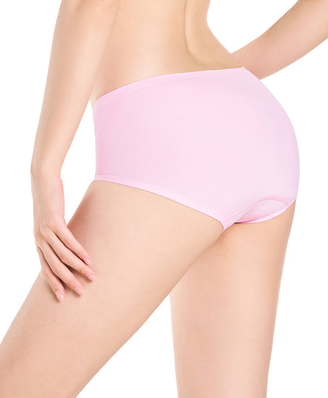 Seamfree Laminated Mid-waist Midi Panties
