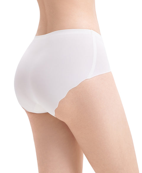 Paw & Peek Laminated Seamless No-Show Mid Waist Hipster Panties