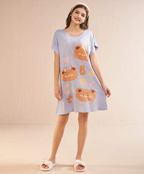 Cute Bear Sleep Dress