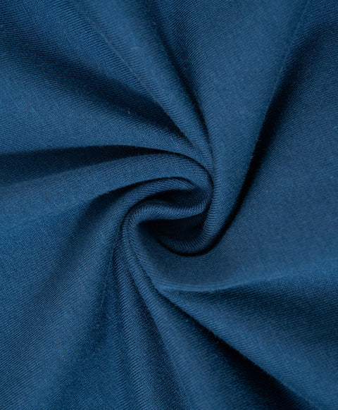 Cookies d'amore Long Sleeves Top With Pants Set-Dark Blue