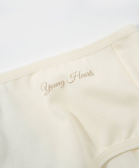 Gentle Hush Mid Waist Midi 2pcs Pack Cotton Spandex Sanitary Panties