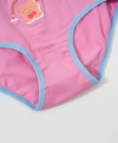 Junior Sunny Bear Cotton Low Waist Mini Panties