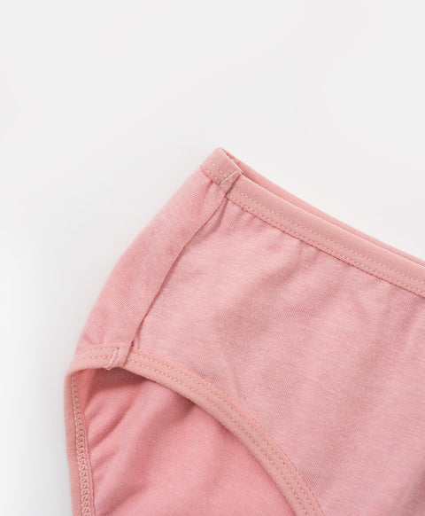 Beat Cotton Mid Waist Midi 5pcs Pack Panties