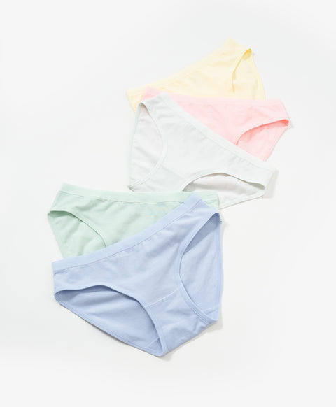 Macaroon Delight 5-pack Low Waist Mini Panties