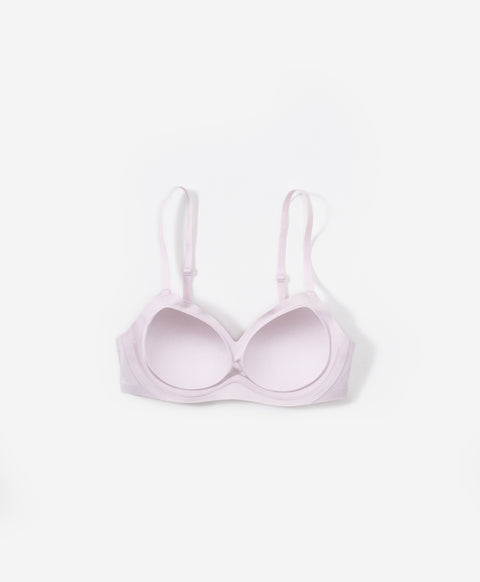 Misty Bloom Seamless Wireless V-Neck Bra
