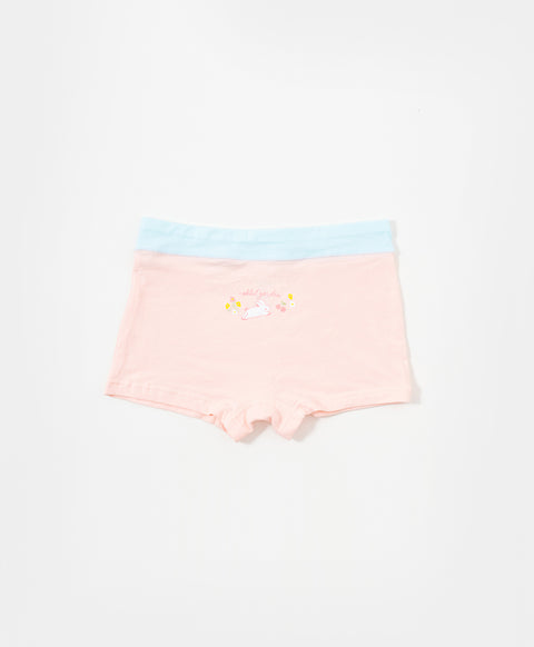 Junior Rabbit Garden Cotton Low Waist Boxshorts Panties