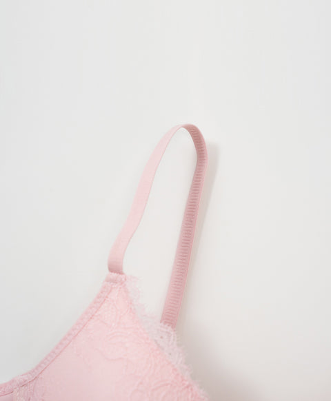 Designer 3/4 Cup Underwired Bra Set with Panties (B Cup)