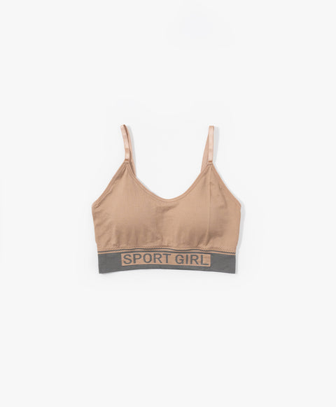 Barely Barely Essential Sporty Wireless Cami Pull Over Vest