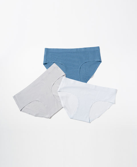 Jacquard Laminated Low waist Hipster Panties
