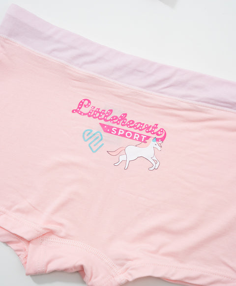 Junior Sporty Unicorn 3pcs Boxshort Panties Pack