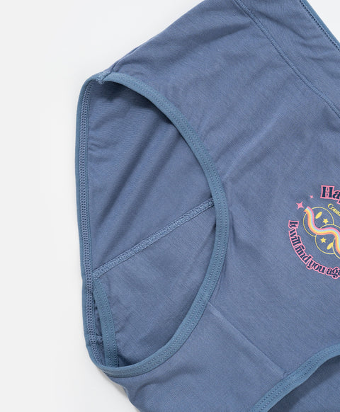 Happiness Viscose Mid Waist Hipster 2pcs Sanitary Panties Pack