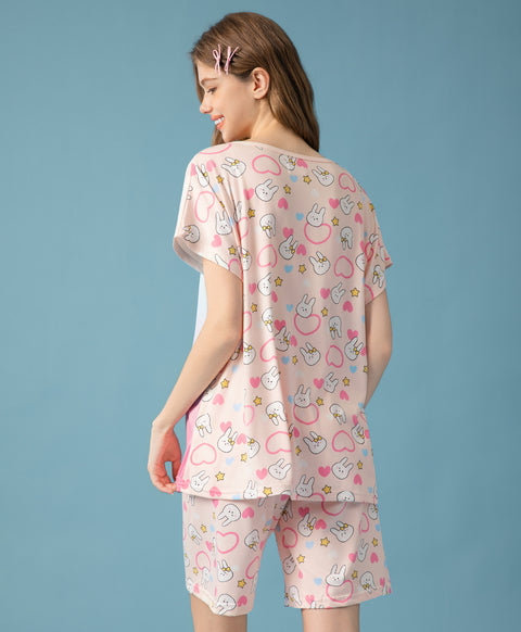 Love Always Microfiber Top & Bottom Sleep Set