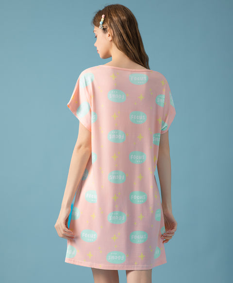 Little Bunny Focusing Microfiber Sleep Dress
