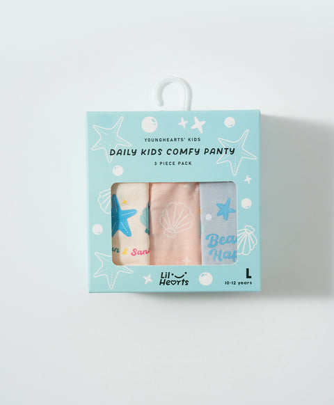 Junior Sea The Day 3pcs Boxshort Panty Pack