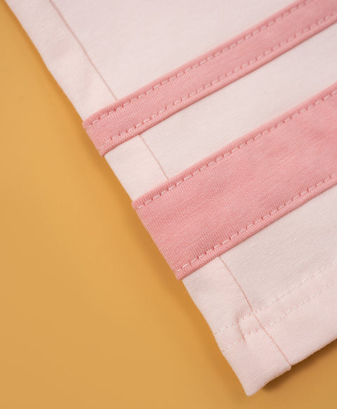 Junior Delulu Power Hearts Short Sleeves Top & Long Pants Set