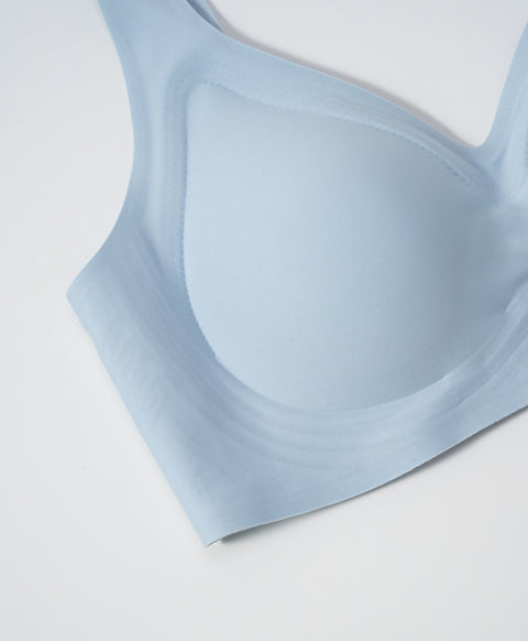 (NEW) Marshmallow Kiss Vest with Back Hook Bralette