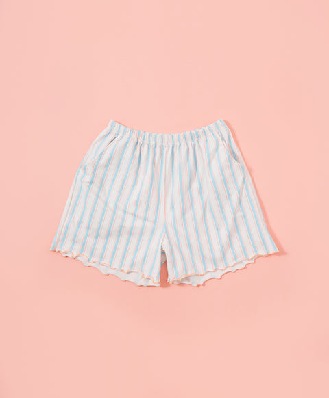 Meow-lloweeen Party Short Sleeves Top and Short Sleep Set