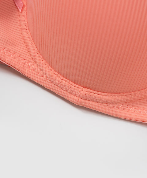 Simply Rib Comfort 1/2 Cup Underwired Multiway Bra (B Cup)