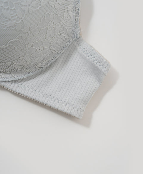 Spring Lace 3/4 Cup Underwired Demi Bra