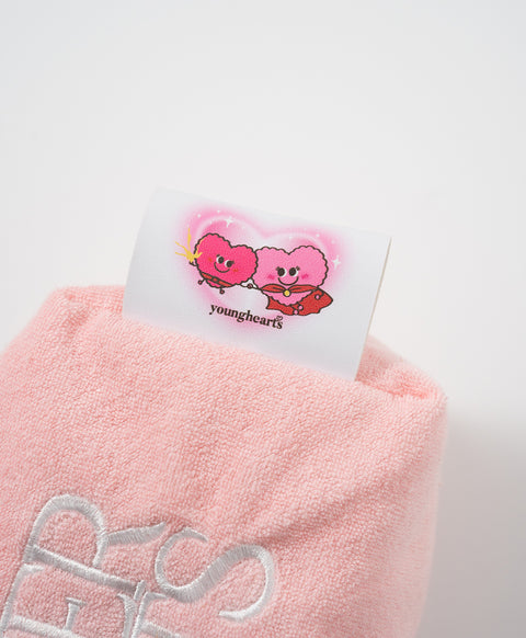 Delulu Power Hearts Cosmetic Pouch