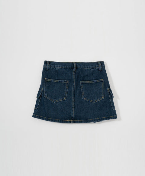 Go For It! Denim Skirt