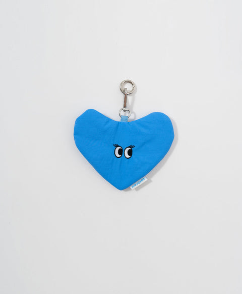 Peekaboo Heart Pouch Bag Charm