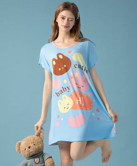 Hi Cutie Baby Microfiber Sleep Dress