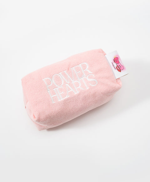 Delulu Power Hearts Cosmetic Pouch