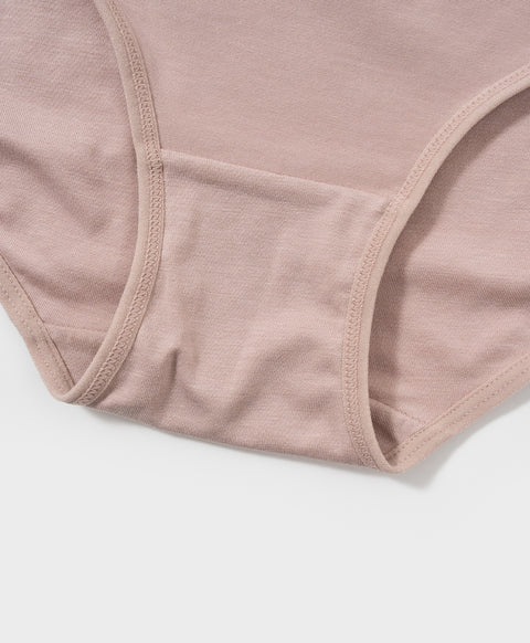 The Softest You Low Waist Hipster 5pcs Lyocell Cotton Spandex Pack Panties