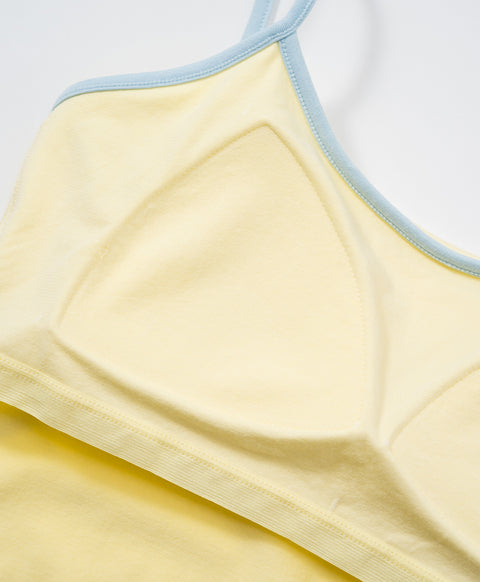 Stay Bloom Padded Contrast Camisole Top