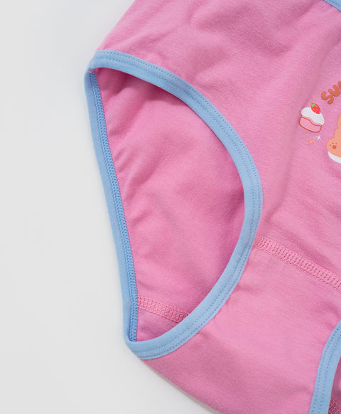 Junior Sunny Bear Cotton Low Waist Mini Panties