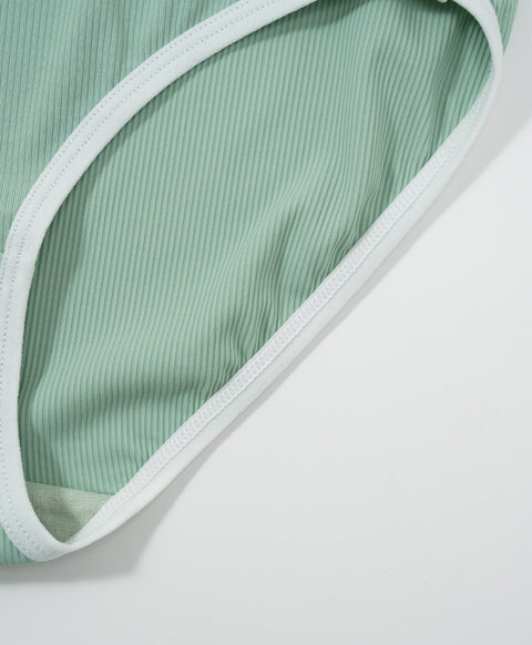 Nature Ribbed Low Waist Mini Panties