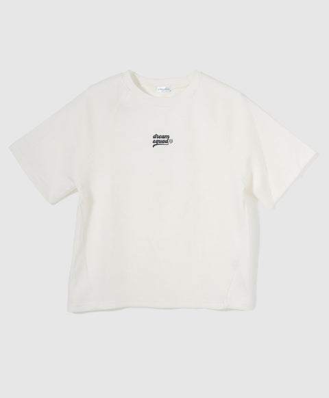Dream Squad Oversized Raglan Short Sleeves Tee