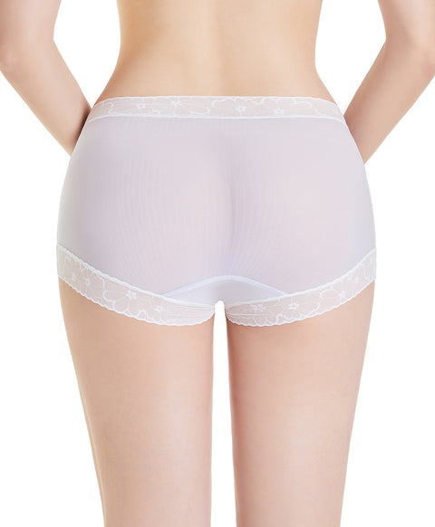 Ultra Thin Delicates Mid Waist Hipster Panties