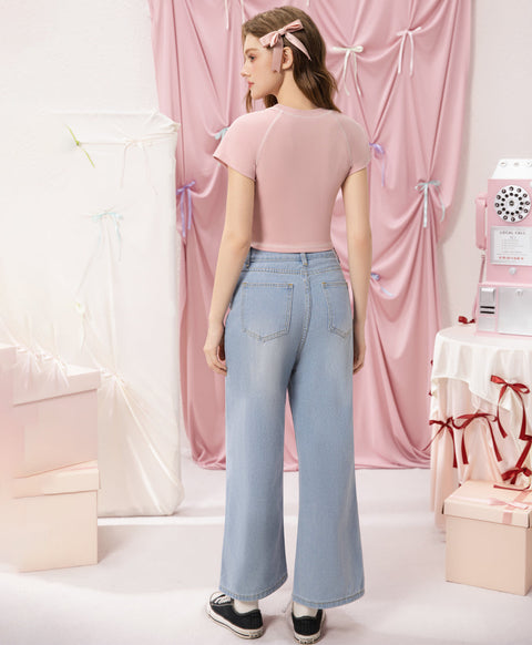 The Playmakers Wide leg Jeans