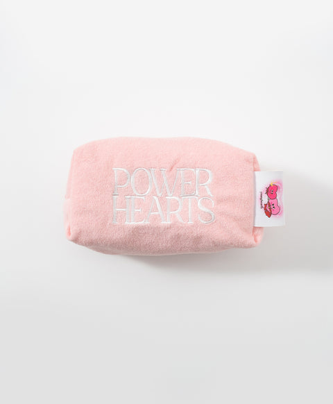 Delulu Power Hearts Cosmetic Pouch