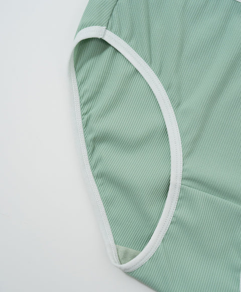 Nature Ribbed Low Waist Mini Panties
