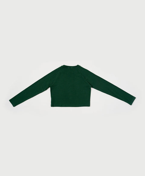 Go For It! Raglan Long Sleeves Baby Tee