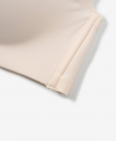 Bare Essentials Wireless V-Neck 3/4 Cup Demi Bra