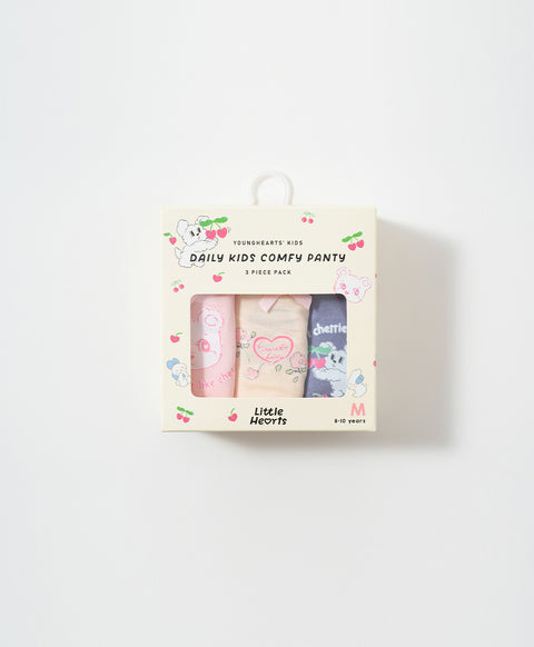 Junior Sweetheart Pastoral Boxshort 3-pack Panties