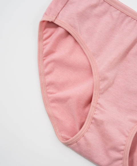 Beat Cotton Mid Waist Midi 5pcs Pack Panties