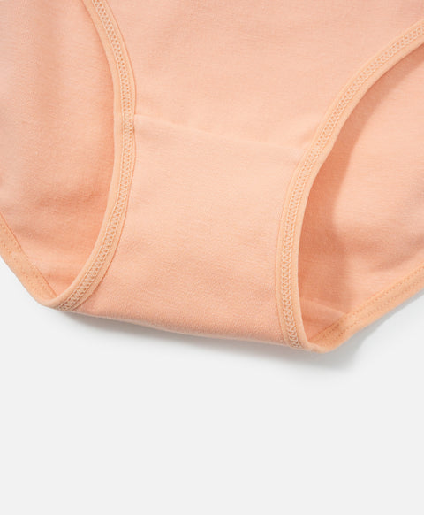 Summer Poem Mid Waist Midi 5pcs Cotton Spandex Pack Panties
