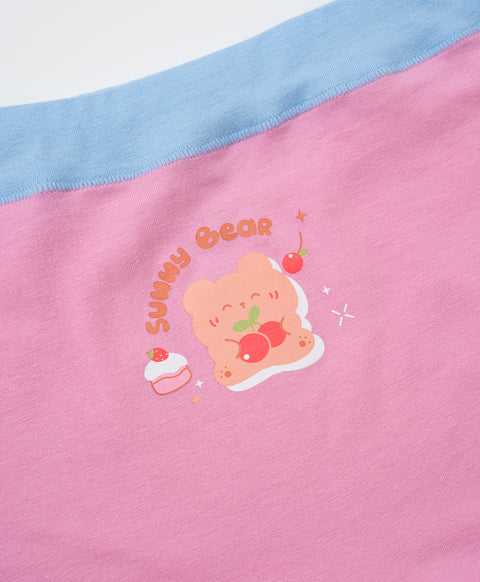 Junior Sunny Bear Cotton Low Waist Boxshorts Panties