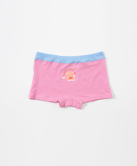 Junior Sunny Bear Cotton Low Waist Boxshorts Panties