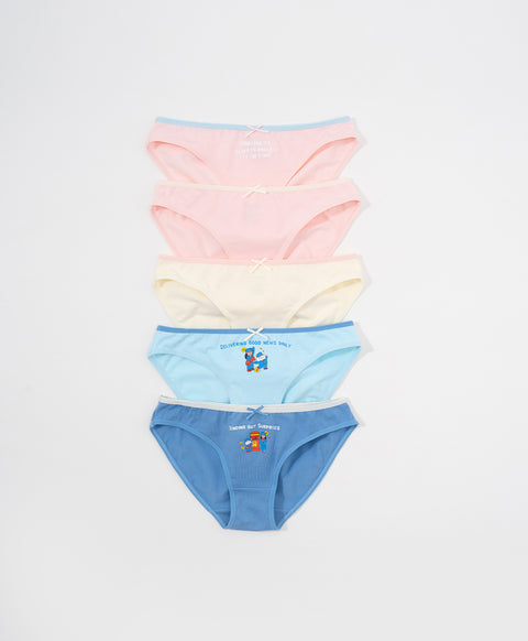 Harmony In Landon 5-pack Low Waist Mini Graphic Panties