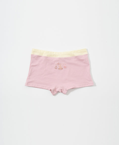 Junior Ballet Bear Cotton Low Waist Boxshorts Panties