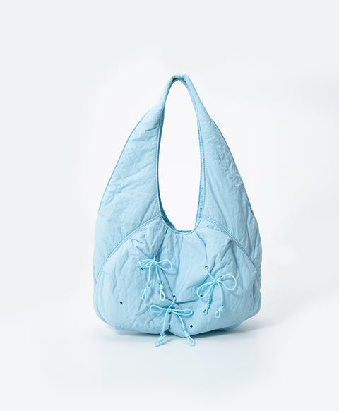 F.H.C Ribbon Hobo Tote Bag
