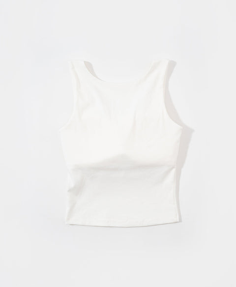 I am Padded! Square Neck Padded Tank Top