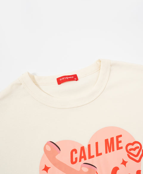 Call Me Lucky Long Sleeves Tee
