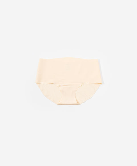 Belly Away Light Tummy Control Laminated Mid Waist Hipster Panties
